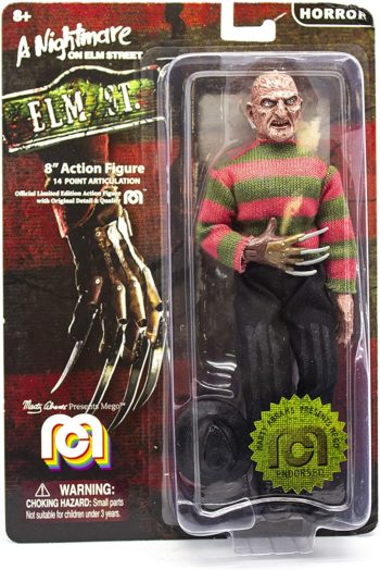 Mego Action Figures, 8” Nightmare On Elmstreet - Freddy (Limited Edition Collector’s Item)