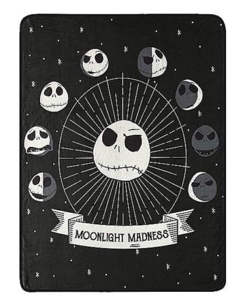 Phases of Jack Fleece Blanket – The Nightmare Before Christmas