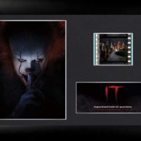 Trend Setters – IT – Pennywise the Dancing Clown– FilmCells 7” x 5” MiniCell Desktop Presentation – Featuring 35 mm Film Clip with Easel Stand