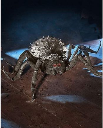 1.9 Ft Roaming Spider Animatronics with Remote Control – Decorations