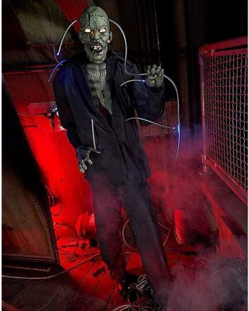 6 Ft Experimental Eddie Animatronic - Decorations