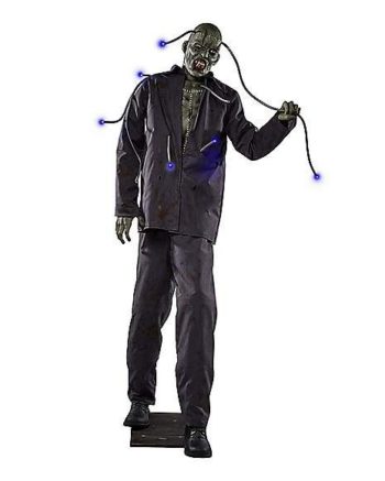 6 Ft Experimental Eddie Animatronic - Decorations