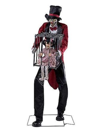 7 Ft Rotten Ringmaster Animatronic - Decorations