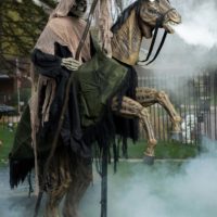 7 Ft. Reaper's Ride Animatronic Moving Prop