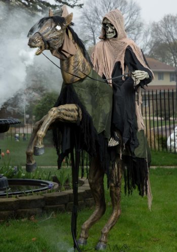 7 Ft. Reaper's Ride Animatronic Moving Prop