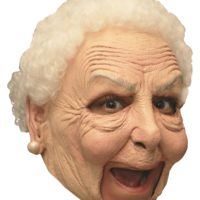 Adults Deluxe Old Woman Mask