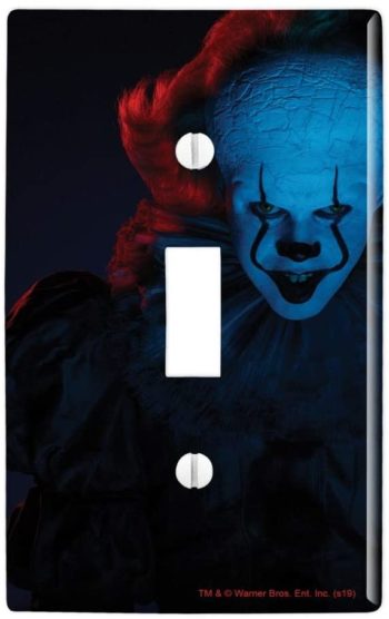 GRAPHICS & MORE IT: Chapter 2 Blue Pennywise Plastic Wall Decor Toggle Light Switch Plate Cover