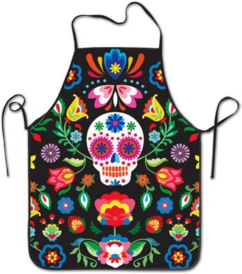 Apron Mexican Sugar Skulls