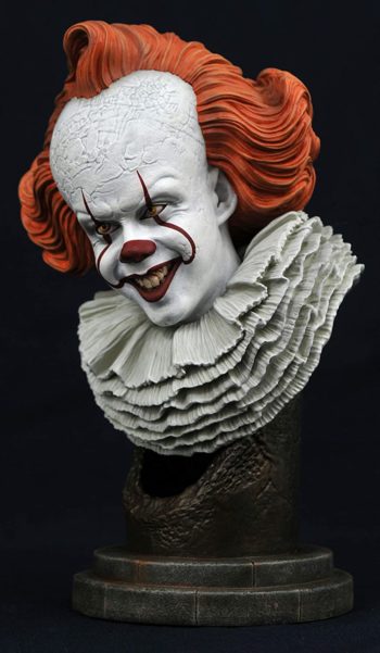 DIAMOND SELECT TOYS Legends in 3-Dimensions: It Chapter Two Pennywise 1: 2 Scale Bust, Multicolor, 10 inches