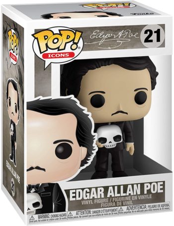 Funko Pop! Icons: Edgar Allan Poe w/ Skull