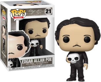 Funko Pop! Icons: Edgar Allan Poe w/ Skull