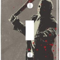 GRAPHICS & MORE Friday The 13th Jason Character Plastic Wall Decor Toggle Light Switch Plate Cover