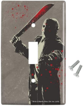 GRAPHICS & MORE Friday The 13th Jason Character Plastic Wall Decor Toggle Light Switch Plate Cover