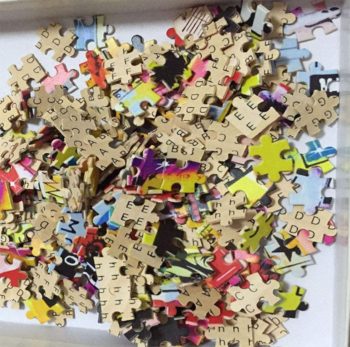 Geekpuz Horror Movie Characters Jigsaw Puzzle for Adult 500 Piece Pop Art Portrait Puzzle