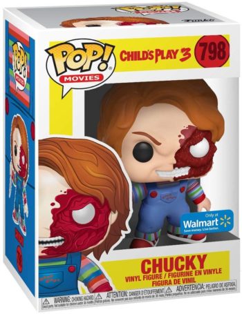 Funko POP Movies: Horror S7 - Chucky Half (BD) (Exc)