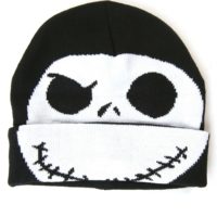 Jack Skellington Flip Down Beanie