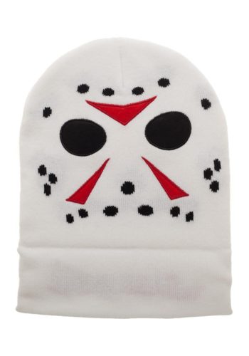 Jason Friday the 13th White Cosplay Beanie