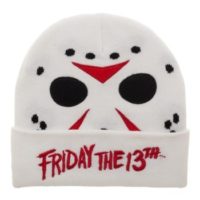 Jason Friday the 13th White Cosplay Beanie