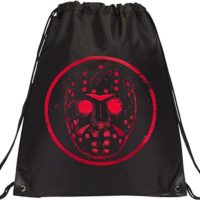 Jason Voorhees Drawstring Bag - Black