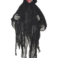 Light Up 5' Black Reaper Decoration