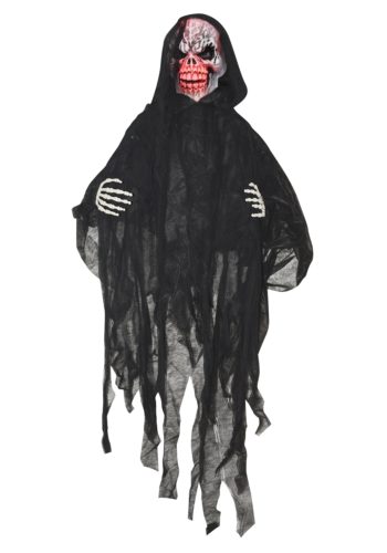 Light Up 5' Black Reaper Decoration