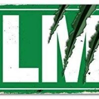 Lilyanaen New Metal Sign Aluminum Sign Elm Street Claws Wall Sign