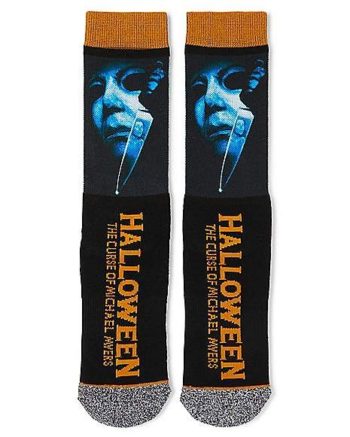 Michael Myers Knife Crew Socks - Halloween