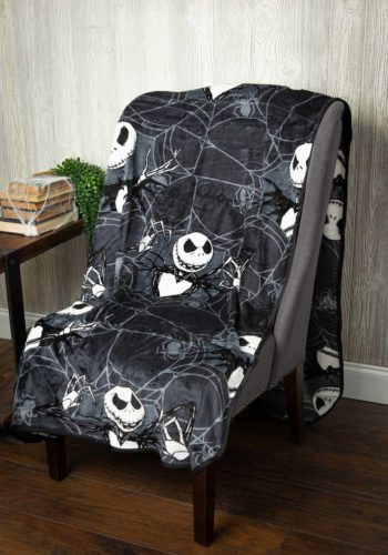 Nightmare Before Christmas Jack Skellington Blanket