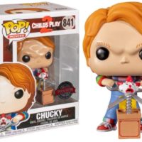 Pop Movies 3.75 Inch Action Figure Child's Play 2 - Chucky With Buddy & Scissors #841