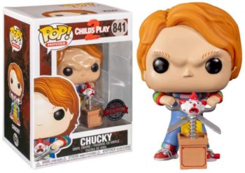 Pop Movies 3.75 Inch Action Figure Child's Play 2 - Chucky With Buddy & Scissors #841