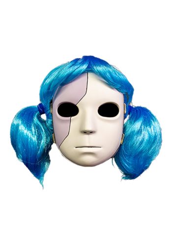 Sally Face Mask and Wig Combo for Adults