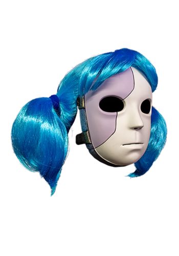 Sally Face Mask and Wig Combo for Adults