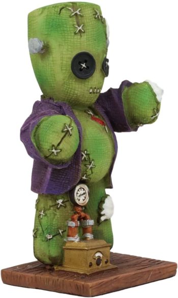 Ebros Day of The Dead Pinheadz Monster with Voodoo Stitches Figurine Halloween Collectible Toy Statue Fantasy Mythical Beings Undead Apocalypse Horror Icon (Steampunk Frankenstitch Frankenstein)