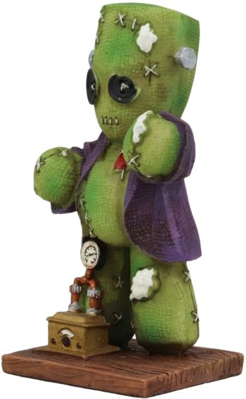 Ebros Day of The Dead Pinheadz Monster with Voodoo Stitches Figurine Halloween Collectible Toy Statue Fantasy Mythical Beings Undead Apocalypse Horror Icon (Steampunk Frankenstitch Frankenstein)