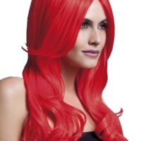 Styleable Fever Khloe Neon Red Wig