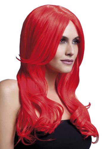 Styleable Fever Khloe Neon Red Wig