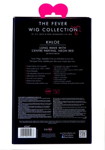 Styleable Fever Khloe Neon Red Wig