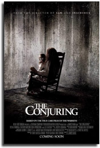 TCMY The Conjuring (2013) Horror Movie Poster-Vera Farmiga-Patrick Wilson-Ron Livingston 24×36inch(60×90cm)