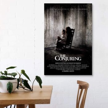 TCMY The Conjuring (2013) Horror Movie Poster-Vera Farmiga-Patrick Wilson-Ron Livingston 24×36inch(60×90cm)