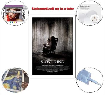 TCMY The Conjuring (2013) Horror Movie Poster-Vera Farmiga-Patrick Wilson-Ron Livingston 24×36inch(60×90cm)