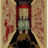 The Shining Film Movie Vintage Retro Tin Sign Metal Sign TIN Sign 7.8X11.8 INCH