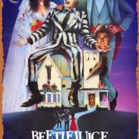 Unidwod Beetlejuice Minimal Movie Posters 8 x 12 Inches - Vintage Metal Tin Sign for Home Bar Pub Garage Decor Gifts