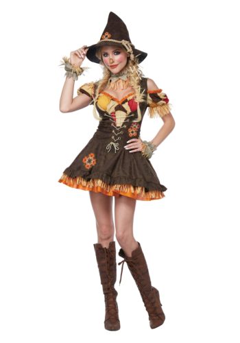 Womens Sassy Scarecrow Costume