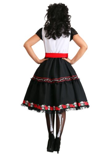 Women's Sassy Sugar Skull Costume