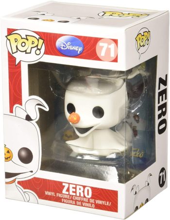 Funko POP Disney The Nightmare Before Christmas: Zero Multi-colored, 3.75 inches