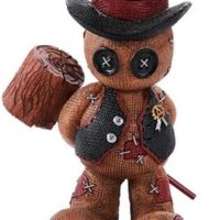 Ebros Day of The Dead Pinheadz Monster with Voodoo Stitches Figurine Halloween Collectible Toy Statue Fantasy Mythical Beings Undead Apocalypse Horror Icon (Mallet Max)