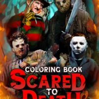 Scared To Death Coloring Book