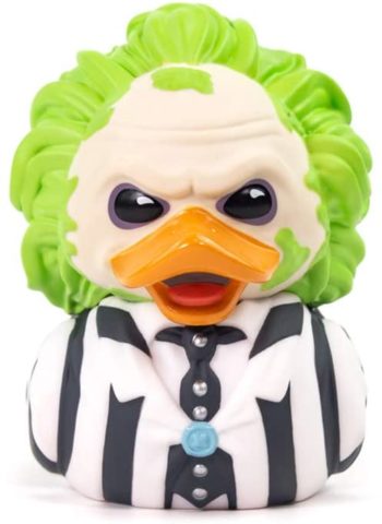 TUBBZ Beetlejuice Betelguese Collectible Rubber Duck Figurine – Official Beetlejuice Merchandise – Unique Limited Edition Collectors Vinyl Gift