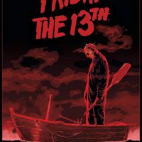 Trends International Friday The 13th - Boat Wall Poster, 22.375" x 34", Unframed Version