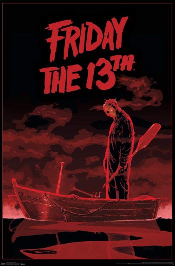 Trends International Friday The 13th - Boat Wall Poster, 22.375" x 34", Unframed Version